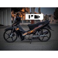 tem rời sirius màu đen cam