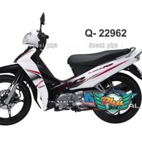 Tem rời Sirius RC 2019 trắng đen (V)
