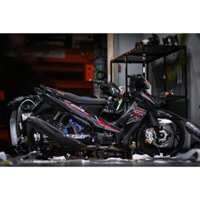tem rời sirius rc đen đỏ mẫu ( Mới ) 2024 đẹp , tem 3 lớp bền màu - Decal Cao Cấp Nhất