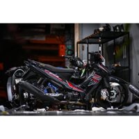 tem rời sirius rc đen đỏ mẫu ( Mới ) 2024 đẹp , tem 3 lớp bền màu