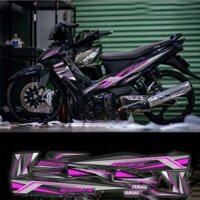 Tem rời Sirius sọc mới xe đen phối đủ màu