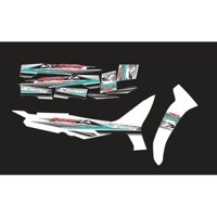 Tem rời sirius trắng phối xám xanh