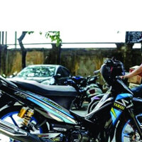 Tem rời Sirius xe đen phối tem trắng đen DECAL 3A