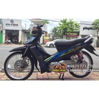 Tem rời Sirius xe đen tem vàng xanh