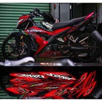 Tem rời Sonic lửa mới phối đủ màu xe