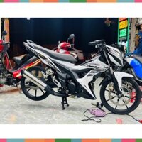 Tem rời sonic lửa xe trắng phối vàng đen