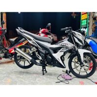 Tem rời sonic lửa xe trắng phối vàng đen