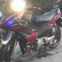 Tem Rời Suzuki Axelo Dán Xe Đỏ - Tem Chuẩn Hình