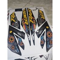 Tem Rời Suzuki Raider Satria 150 Logo Đồ Chơi Xe