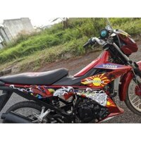 Tem Rời Suzuki Satria F150 Cá Chép Dán Xe Đổ Đô