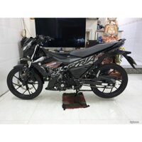 Tem Rời Suzuki Satria F150 Xám Bạc Dán Xe Đen