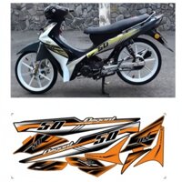 Tem rời SYM Elegant 50cc - Chất Liệu PPF Cao cấp - 3 Lớp, Chống Nước, Chống Phai Màu.