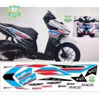 Tem rời vario 2017 hp4 racing trắng