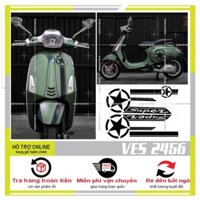 TEM RỜI VESPA NGÔI SAO - BI DECAL