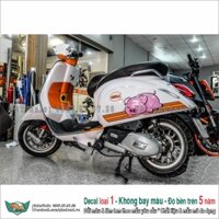 Tem rời Vespa trắng heo hồng cam (5)