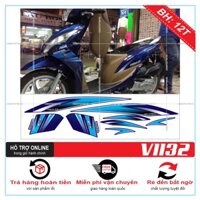 TEM RỜI VISION 2012 DÁN XE XANH