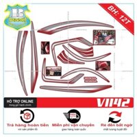 Tem rời VISION 2016 DÁN XE ĐỎ