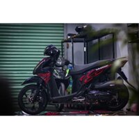 tem rời vision đen lửa đỏ cực chất ,  tem 3 lóp bền màu