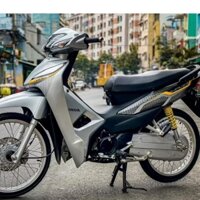 tem rời wave 110 bạc đen vàng mẫu mới 2023 , tem 3 lớp bền màu - Decal Cao Cấp Nhất