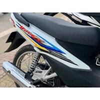 Tem rời Wave 110 đời mới xe trắng (bộ)