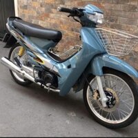 Tem Rời Wave 110 mẫu class màu xanh xám đen