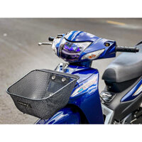 Tem rời wave 110 xanh bạc đen mẫu đơn giản , tem 3 lớp bền màu