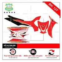 Tem rời wave 125i đỏ đen