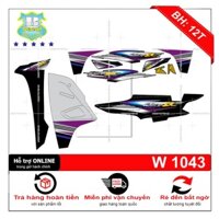 Tem rời wave a 2017 đen bạc