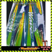 Tem rời Wave nhỏ Alpha mẫu zin cho xe xanh - tem 3 lớp cao cấp không bay màu [TXC]