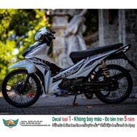 Tem rời Wave RSX Trắng xanh (G)