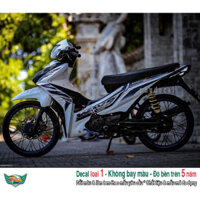 Tem rời Wave RSX Trắng xanh (F)