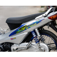 tem rời wave s bạc hoặc trắng decal trong dán các xe sáng màu