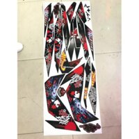 TEM RỜI WINNER V1 ĐEN SAMURAI - DECALRUBY