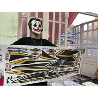 Tem rời xe Air blade 2014 dán xe đen