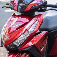 Tem rời xe click 125 đỏ candy cao cấp ảnh thực