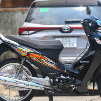 Tem Rời Xe Future 2 - Wave 125 R đen cam , thiết kế đẹp mắt, in sắc nét, 3 lớp không bay màu MD00219