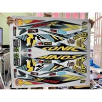 Tem rời xe honda sonic 150 dán xe xanh xi măng