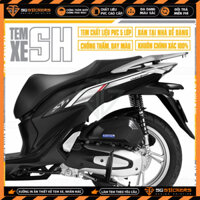 Tem Rời Xe SH 2012 - 2022 Matrix | SH30 | Decal Chế Nhiều Màu Tem Cho Xe Đen, Đỏ, Xám,...