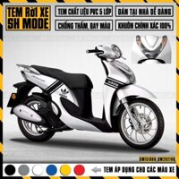 Tem Rời Xe SH Mode Mẫu Adidas | SM06 | Decal Dán Xe 2015 - 2019 & 2020 - 2021, Chống Nước, Chống Phai Màu TCM