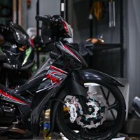 Tem rời xe Sirius đỏ đen mẫu rc mới 2024 cực đẹp