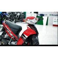 tem rời xe Sirius màu đen đỏ