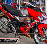 tem rời xe winner x đỏ đen trắng king drag Decal Tem Xe SKTDEACL Nhan Dán