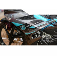 Tem rời Y15ZR hoa văn xám xanh đen Exciter 150 siêu hot 2025