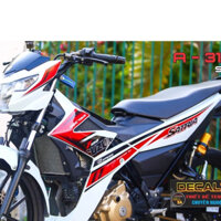 Tem Satria F150 SUZUKI chỉ DECAL 3A