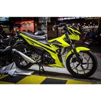 tem satria xanh chuối