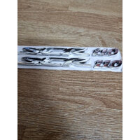 Tem SCR 110 crom dán xe máy siêu bóng - Tem dán chữ nổi xe SCR 110 zin Honda