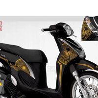 Tem SH MODE 2021 TRỐNG ĐỒNG DECAL 3A