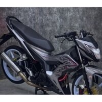 Tem Sonic Dán Xe Xám Bạc Hoặc Trắng - Decal Trong Suốt Cao Cấp