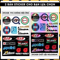 Tem Sticker Vespa 1 Đổi Màu | Team Decal Hình Dán Xe Máy Vespa Sprint Primavera LX GTS Mũ Bảo Hiểm Điện Thoại Laptop ...