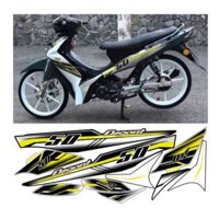tem sym elegant 50 trắng đen vàng